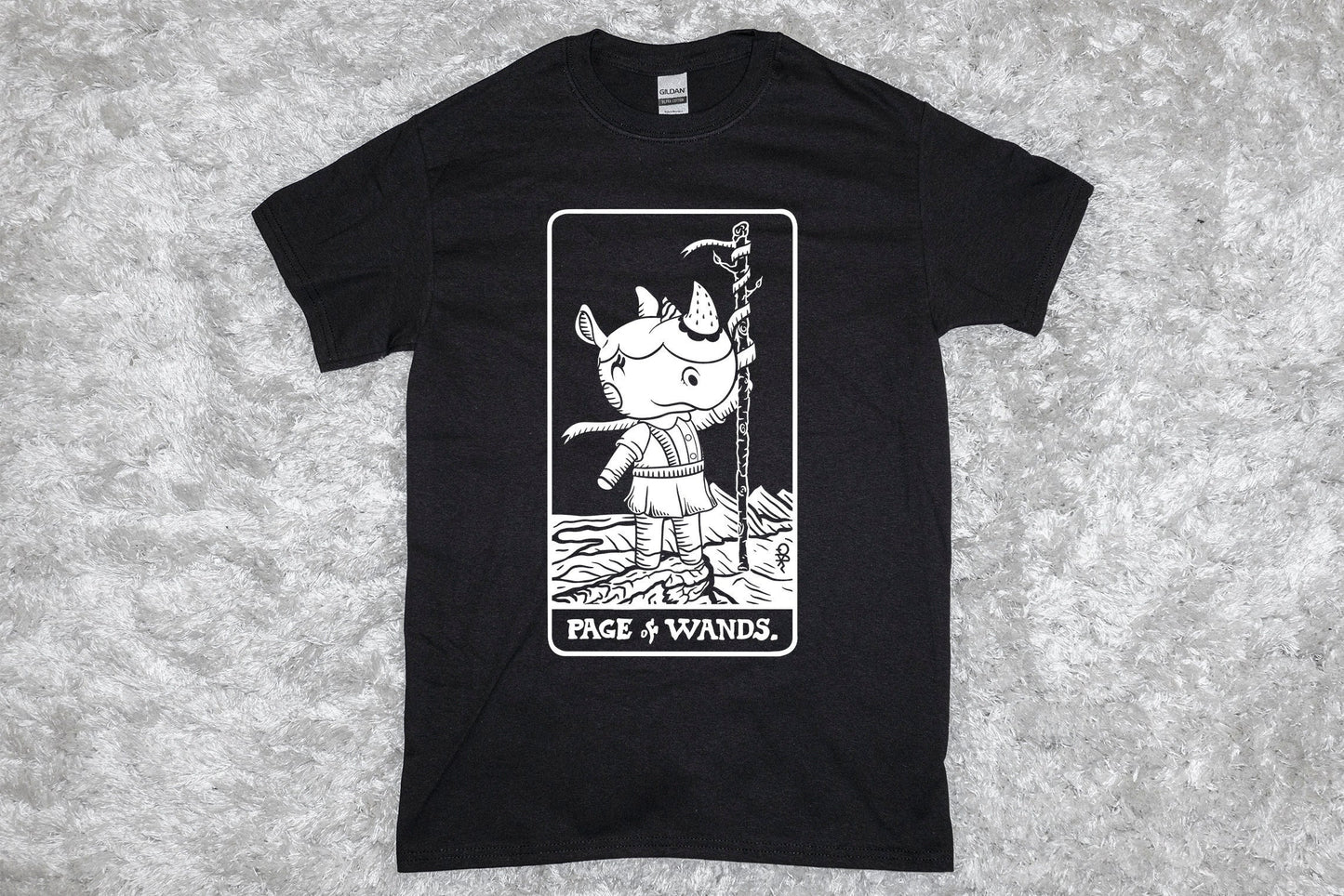 Merengue as Page of Wands T-Shirt | Tarot Collection