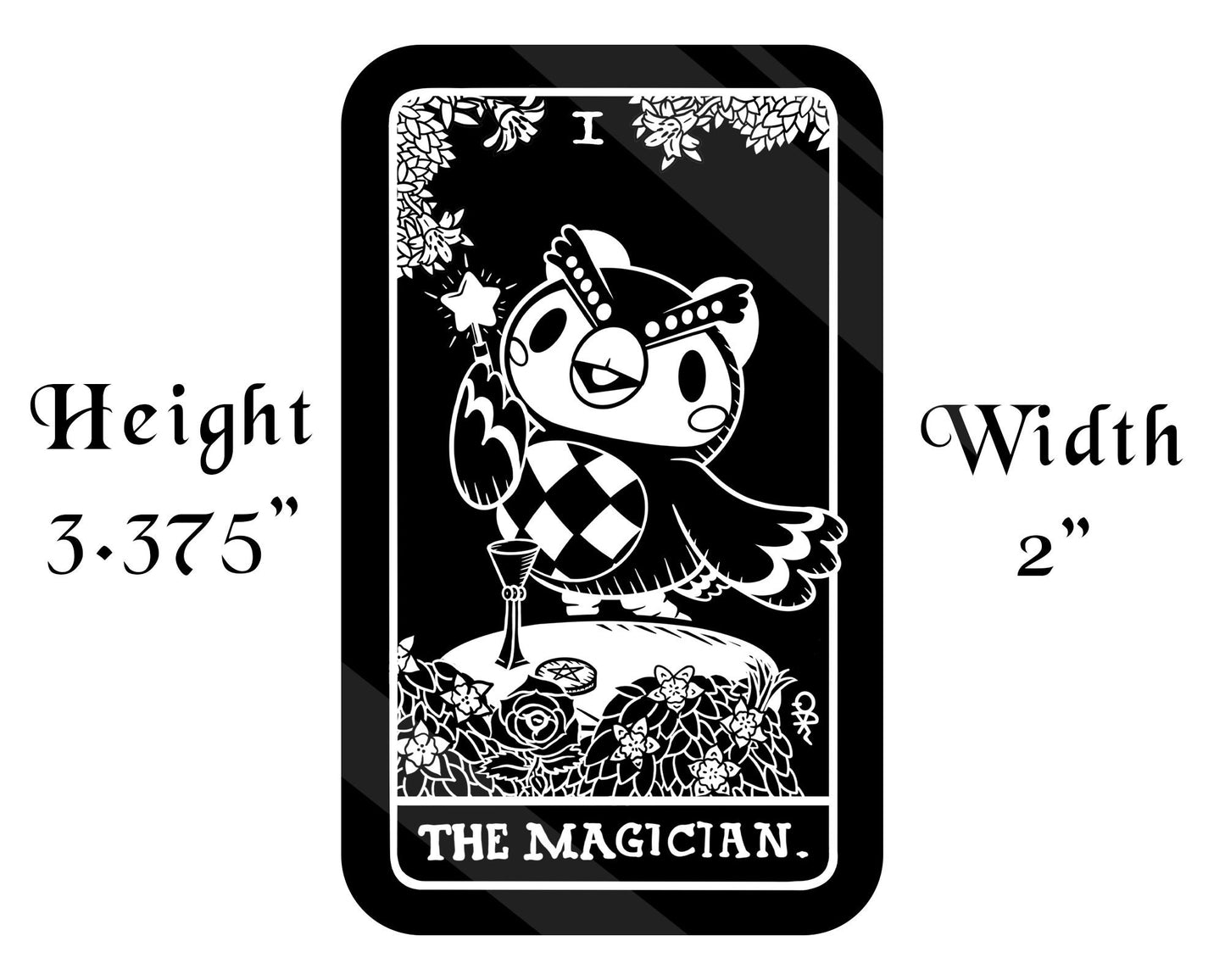 Vinyl Sticker of Celeste as Magician