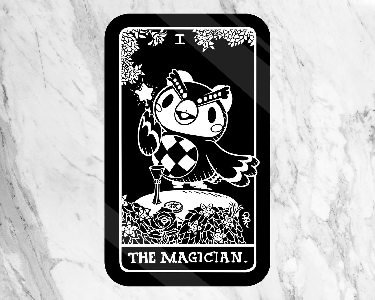 Vinyl Sticker of Celeste as Magician