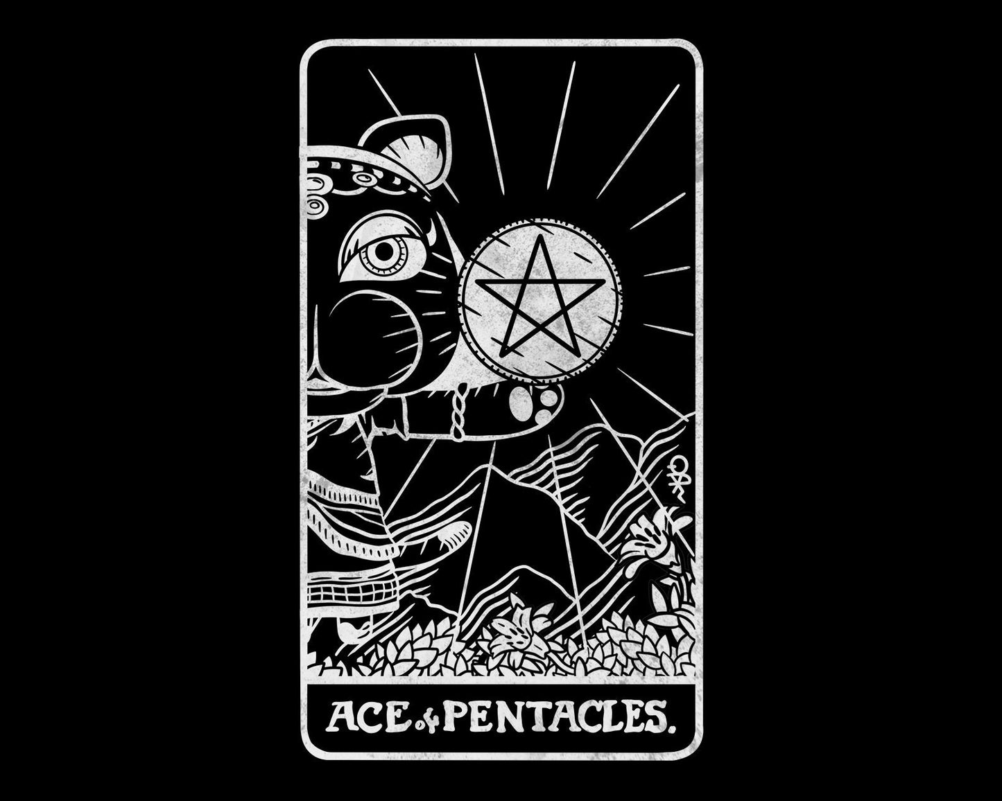 Katrina as Ace of Pentacles T-Shirt | Tarot Collection