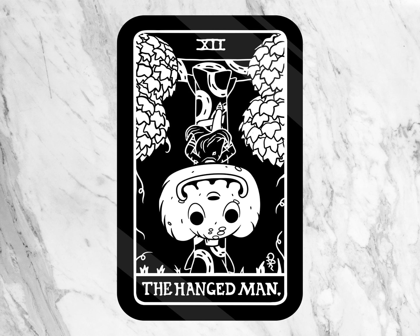 Vinyl Sticker of Jack as The Hanged Man