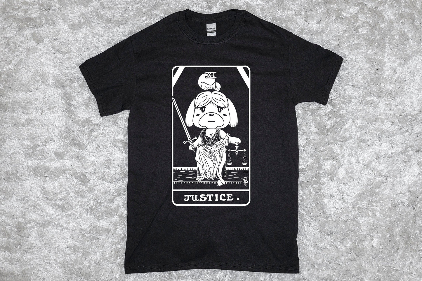 Isabelle as Justice T-Shirt | Tarot Collection