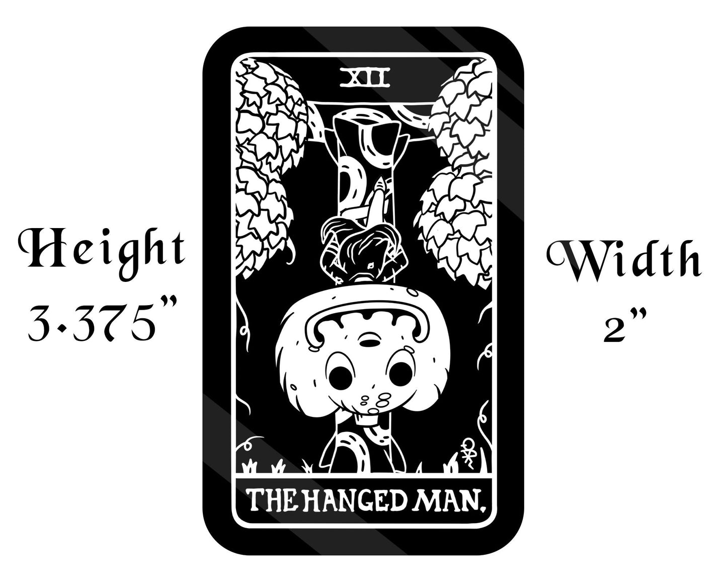 Vinyl Sticker of Jack as The Hanged Man