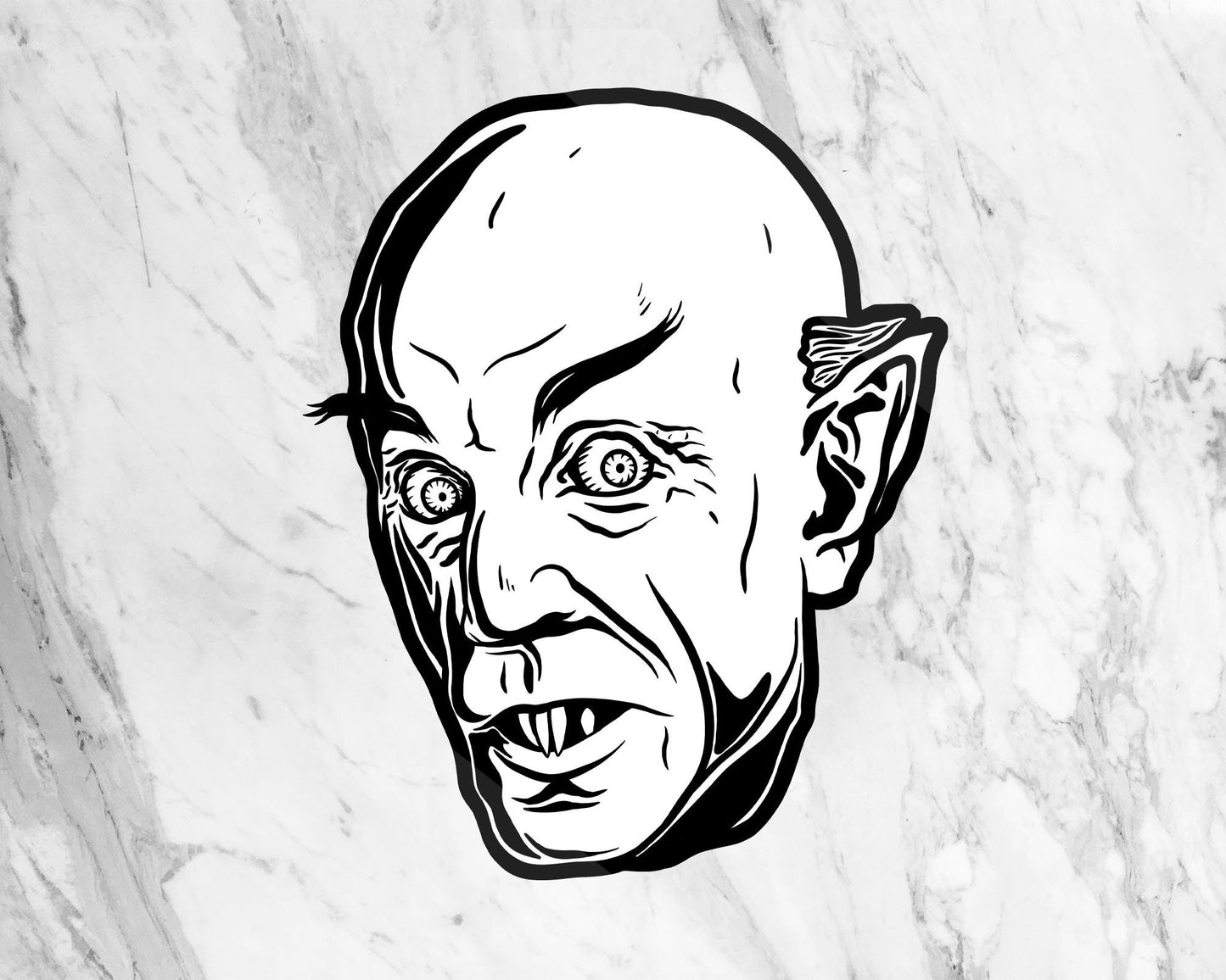 Vinyl Sticker Nosferatu | Headshot Idols Collection