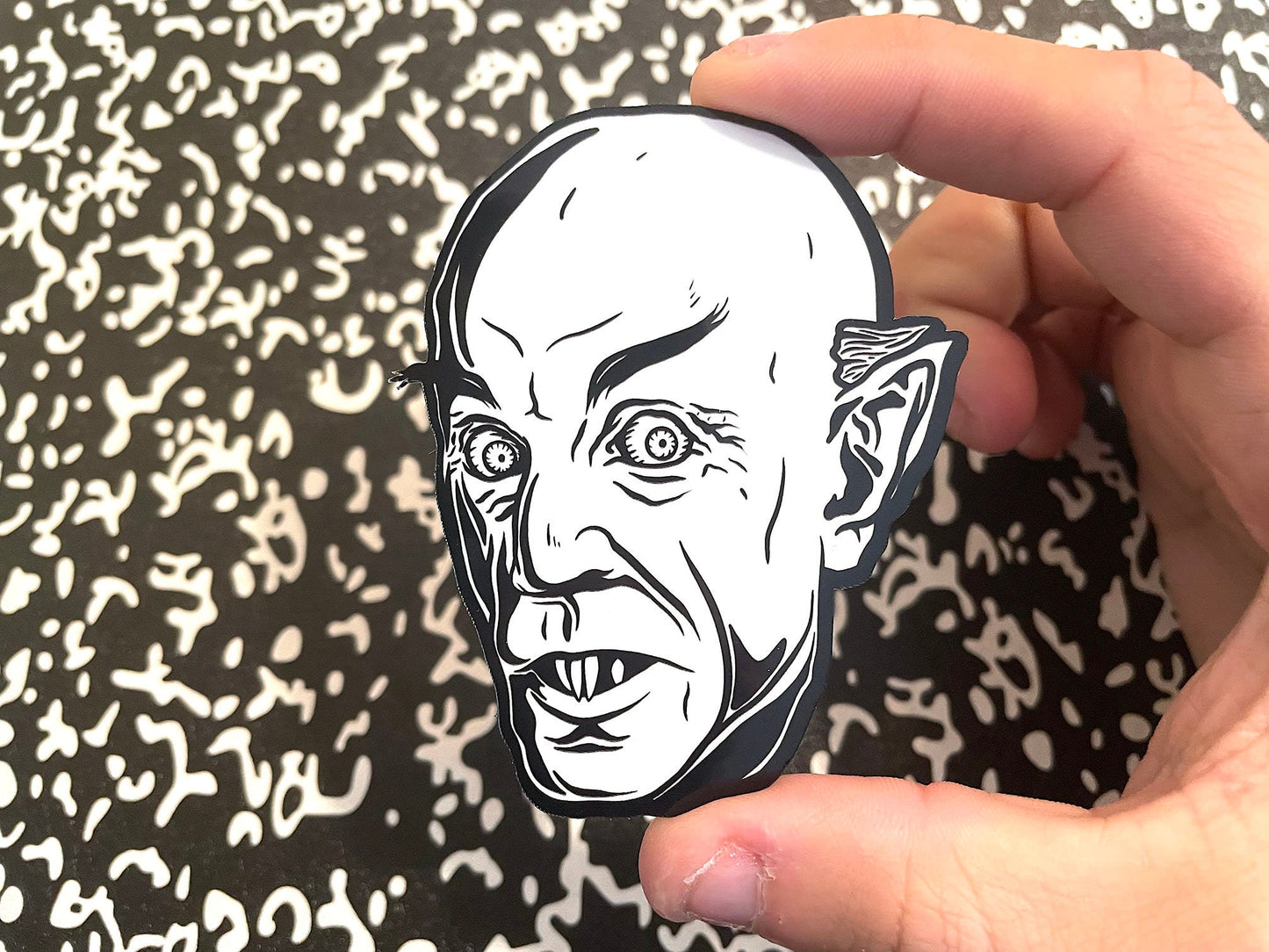 Vinyl Sticker Nosferatu | Headshot Idols Collection