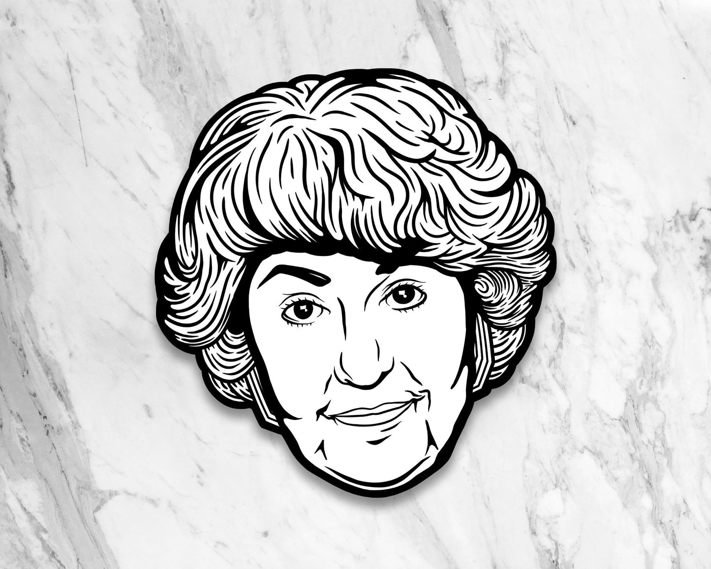 Vinyl Sticker Dorothy Zbornak | Headshot Idols Collection